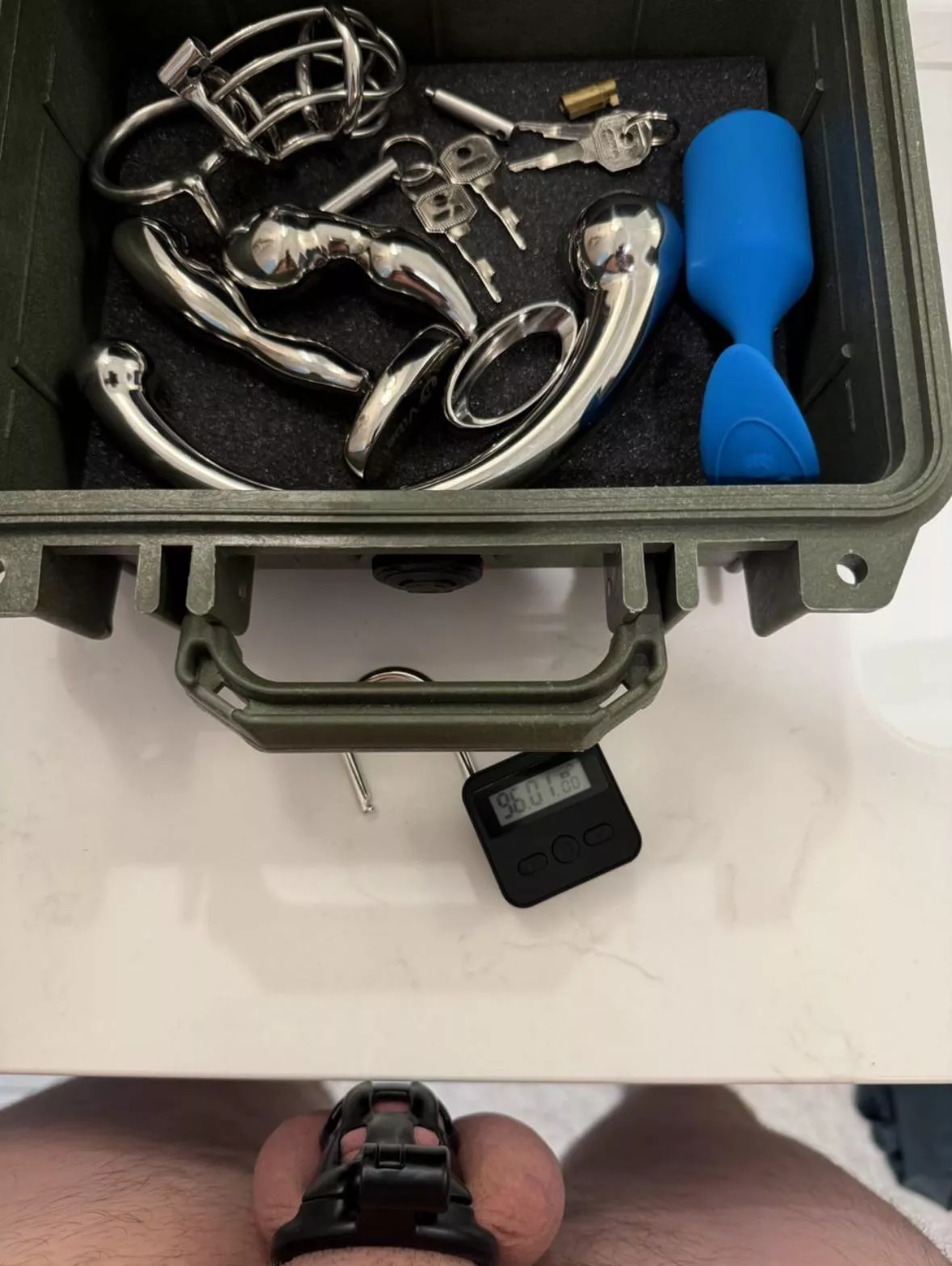 12 hours left after being locked for 99 hours.