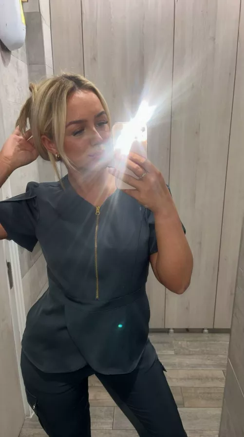 18f. In my smart work uniform