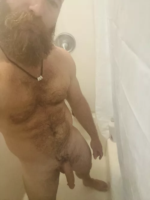 (33) Join daddy in the shower? 