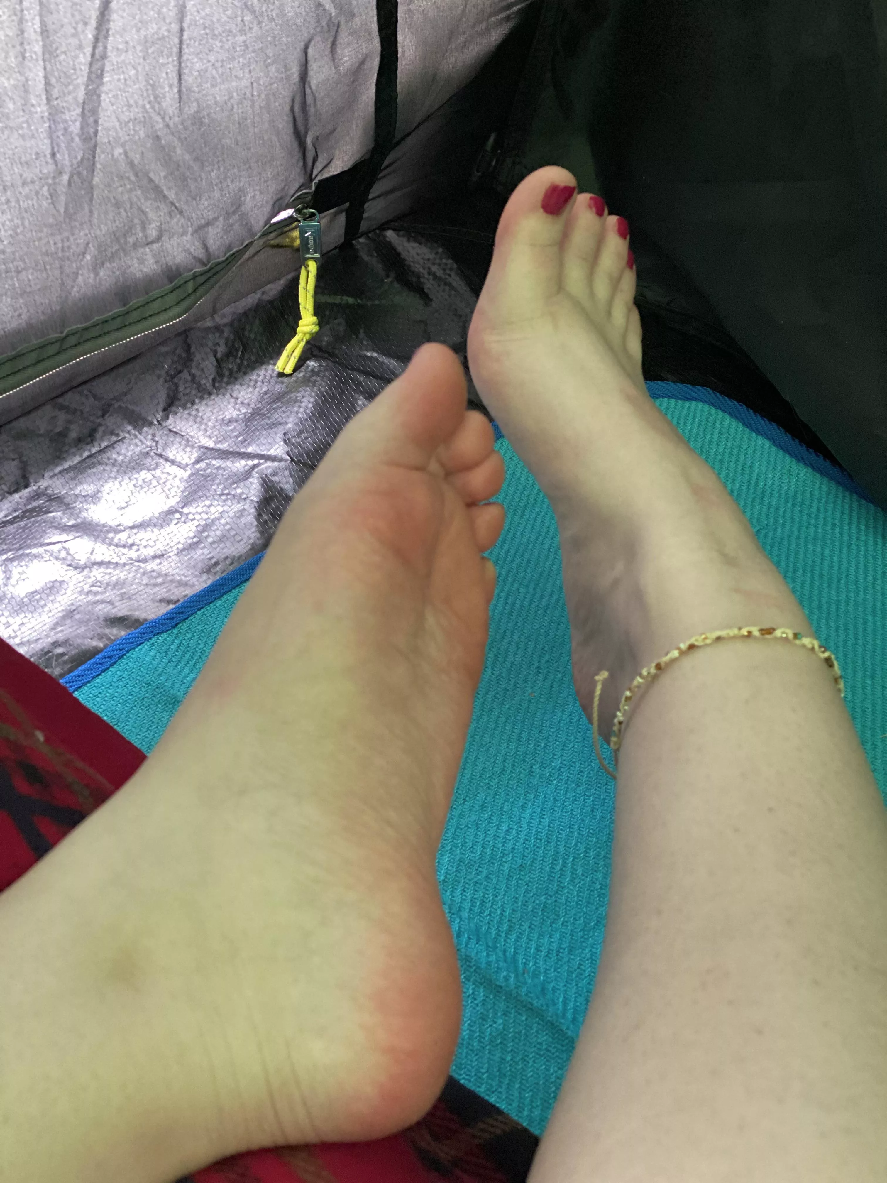 Day 1 Camping Tootsies