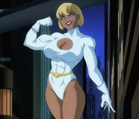 Galatea from Justice League Unlimited [@gusceps]