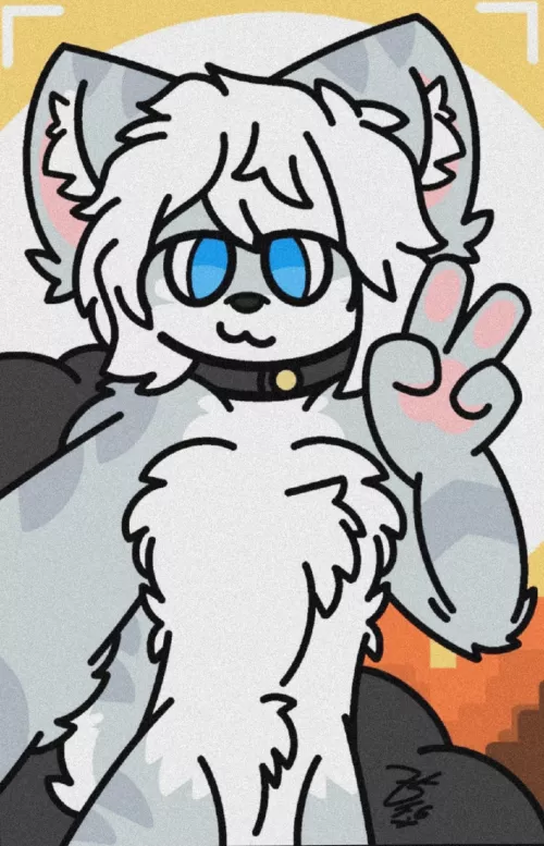 He is taking a photo at the beautiful sunset..🌇 (Art🎨: by me)