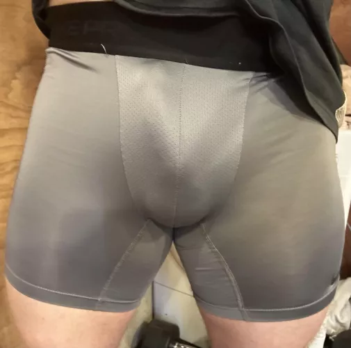 Hopefully no one notices my shorts 