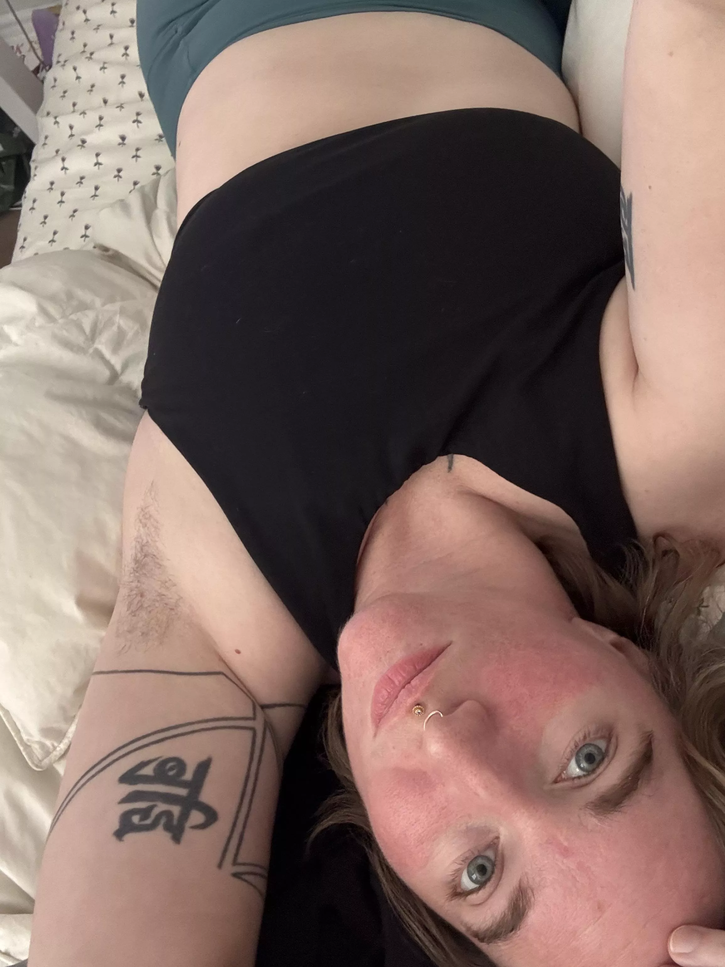 I’m so glad my hair is growing back, I regret ever shaving it! 