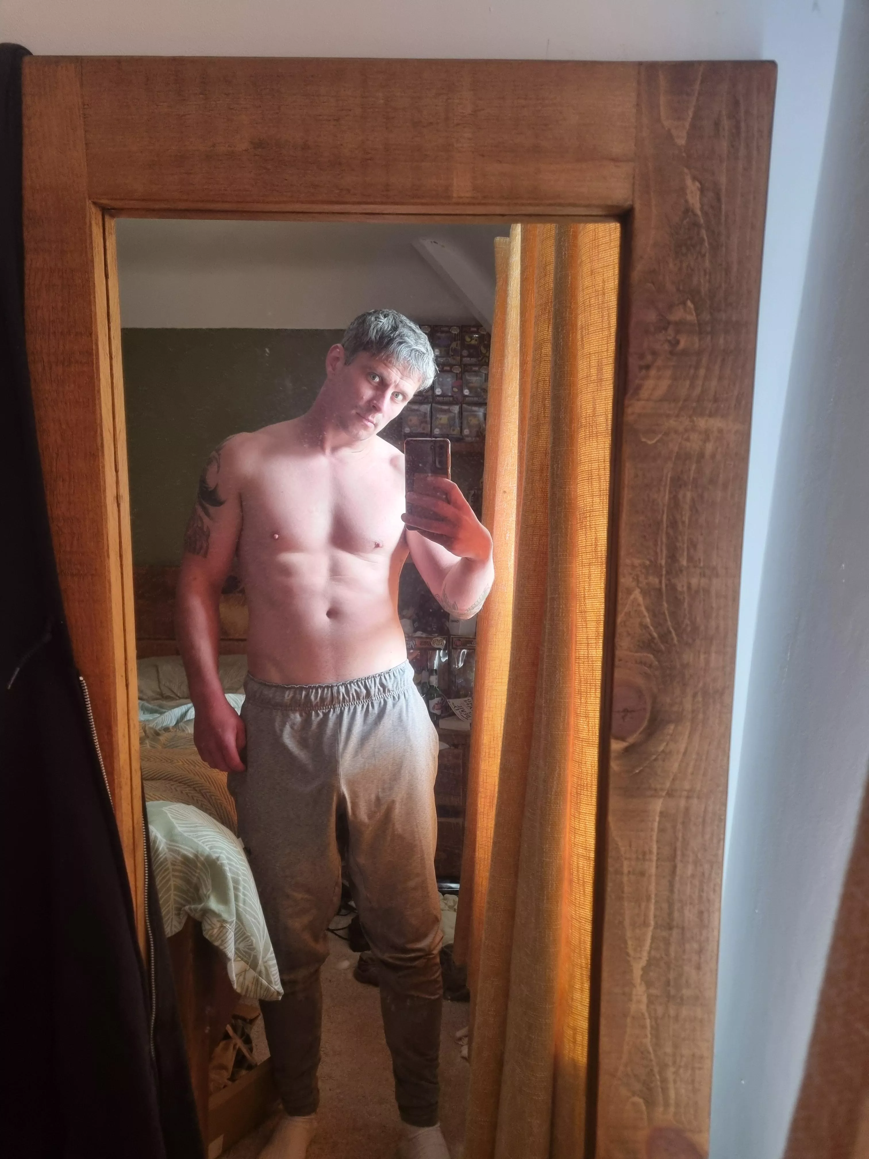 It's a grey sweats and no underwear kind of day [35]