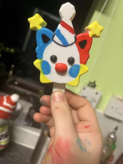 Little test for a popsicle badge