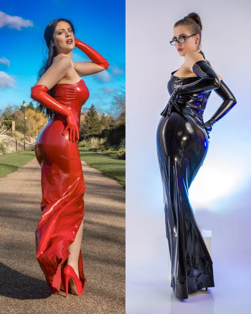 Made both ball grown dresses, which do you prefer?! 