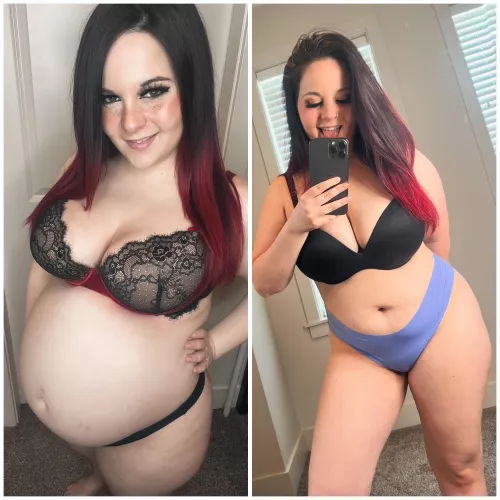 Pregnant vs mombod - clearly I need to get pregnant again 