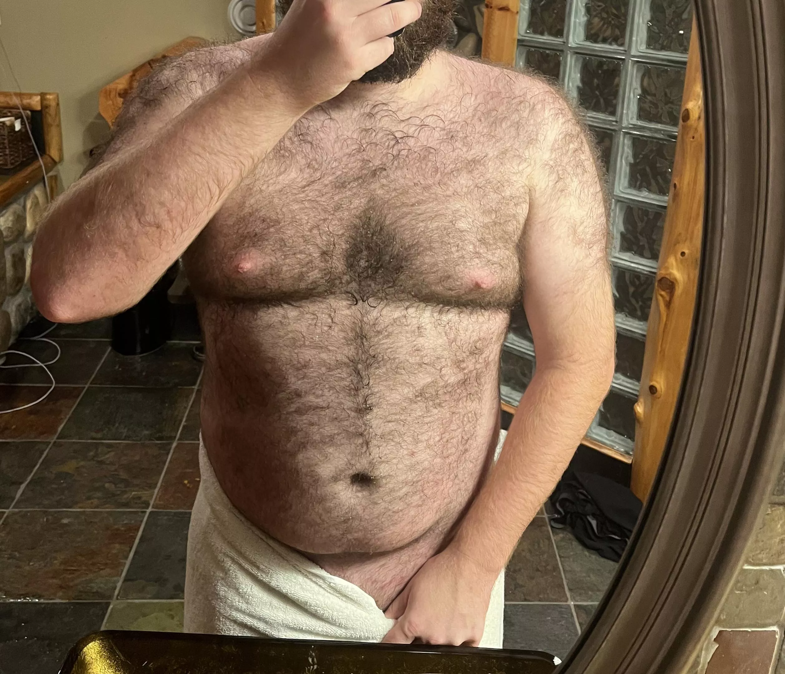 Should I remove the towel? 