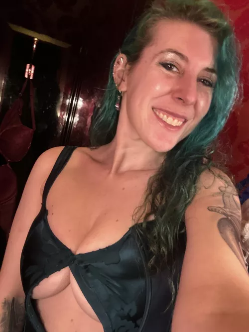 Smiles and a corset