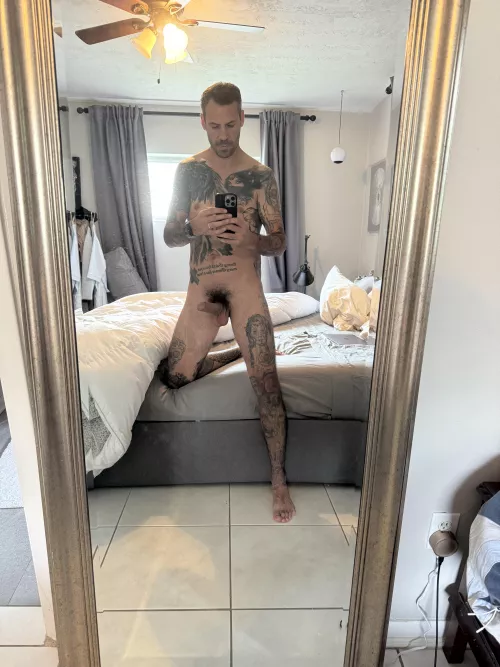 We cleaned the mirror this week…. 🤣