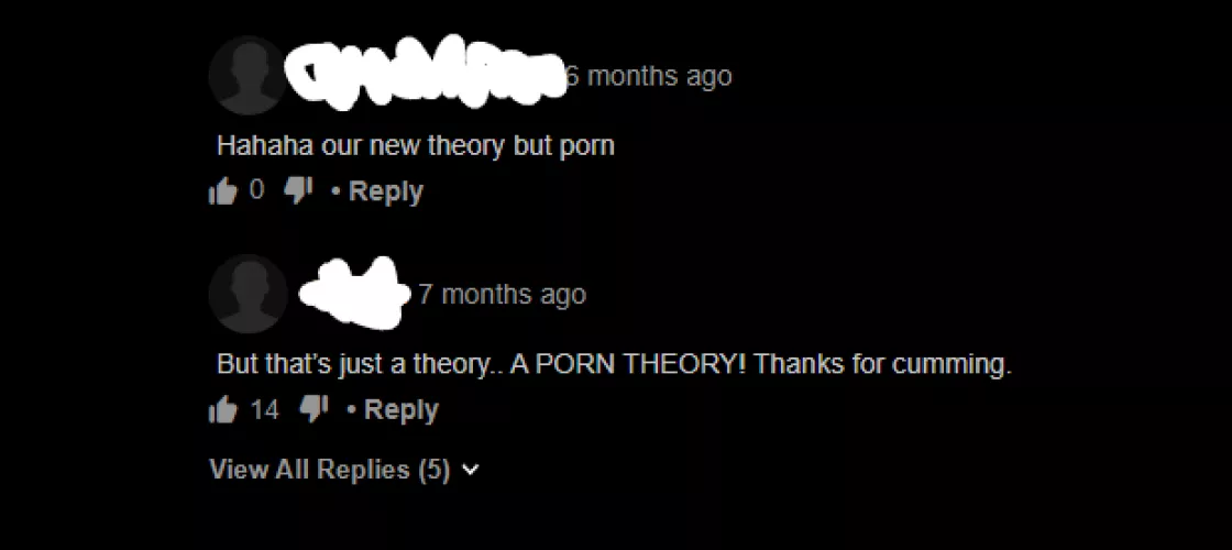 A theory, alright