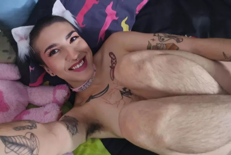 Being fuzzy makes me feel like a real kitty! 