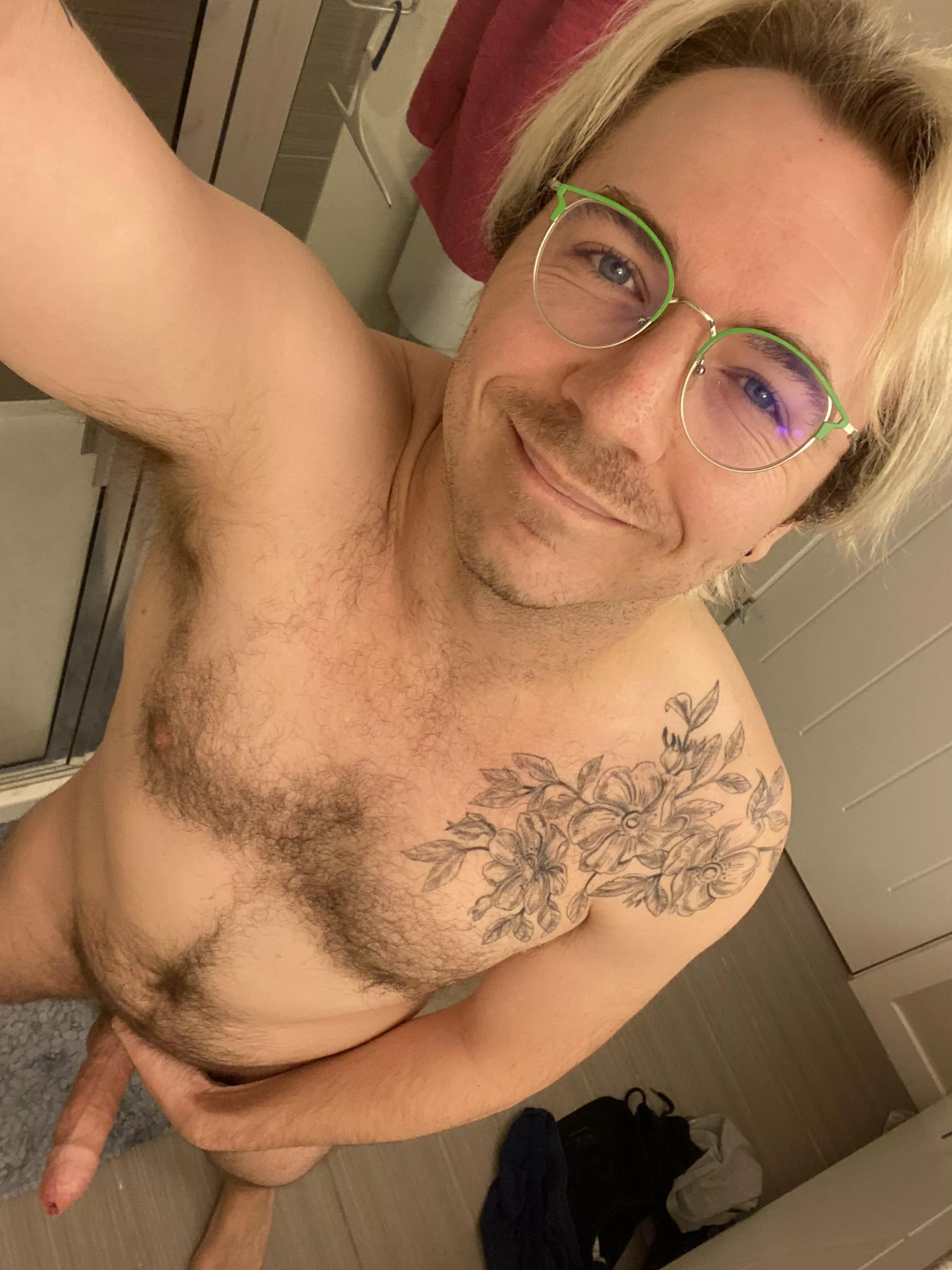 Do you like blue eyes and uncut cock?