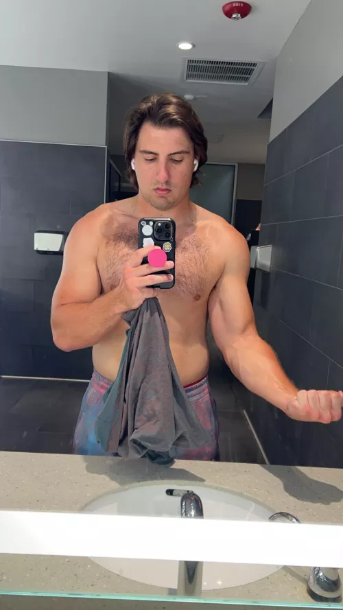 Felt good at the gym this morning 