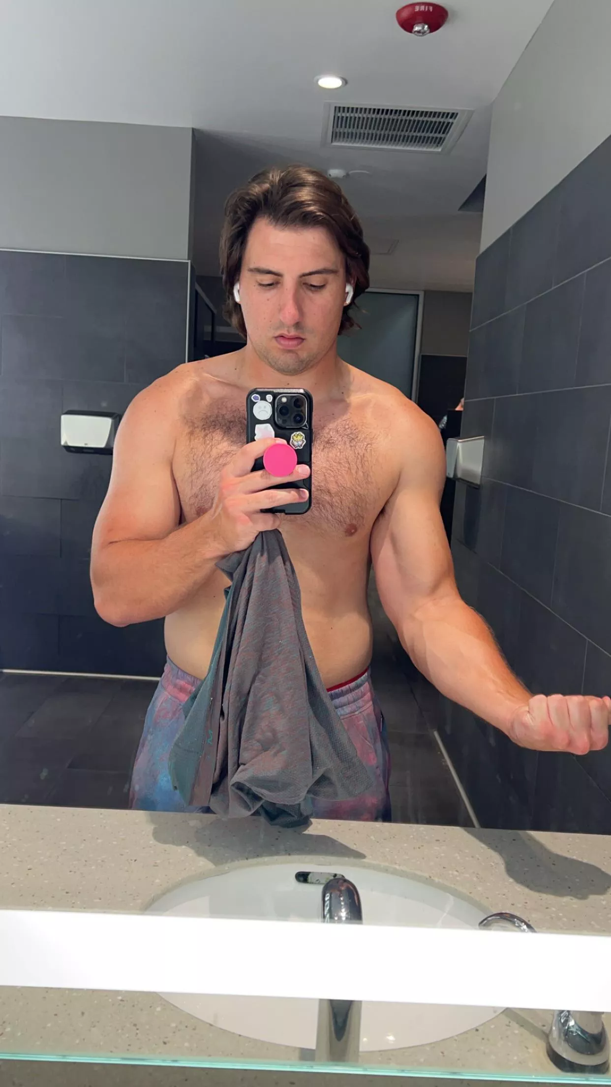 Felt good at the gym this morning 