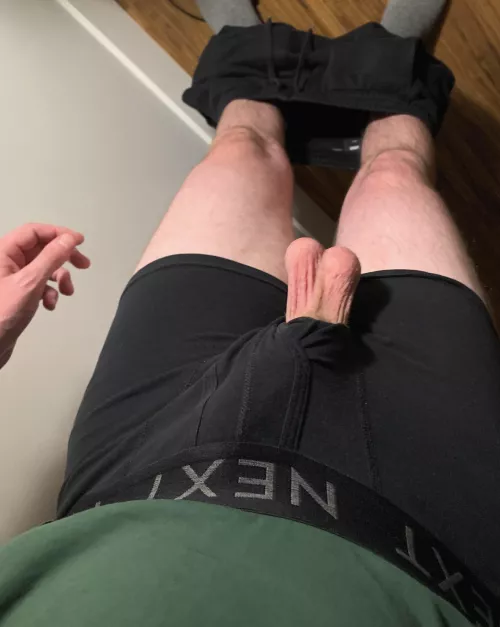 Fuck sorry bro my balls must've slipped out 😅 [32]