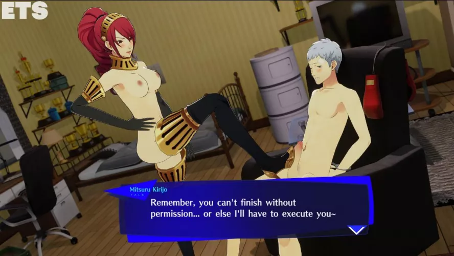 How long are yall lasting before cumming everywhere if you’re in Aki’s place? 😳😂