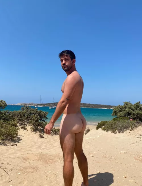 Just before my husband fucked me on the beach in front of everyone who came to watch 