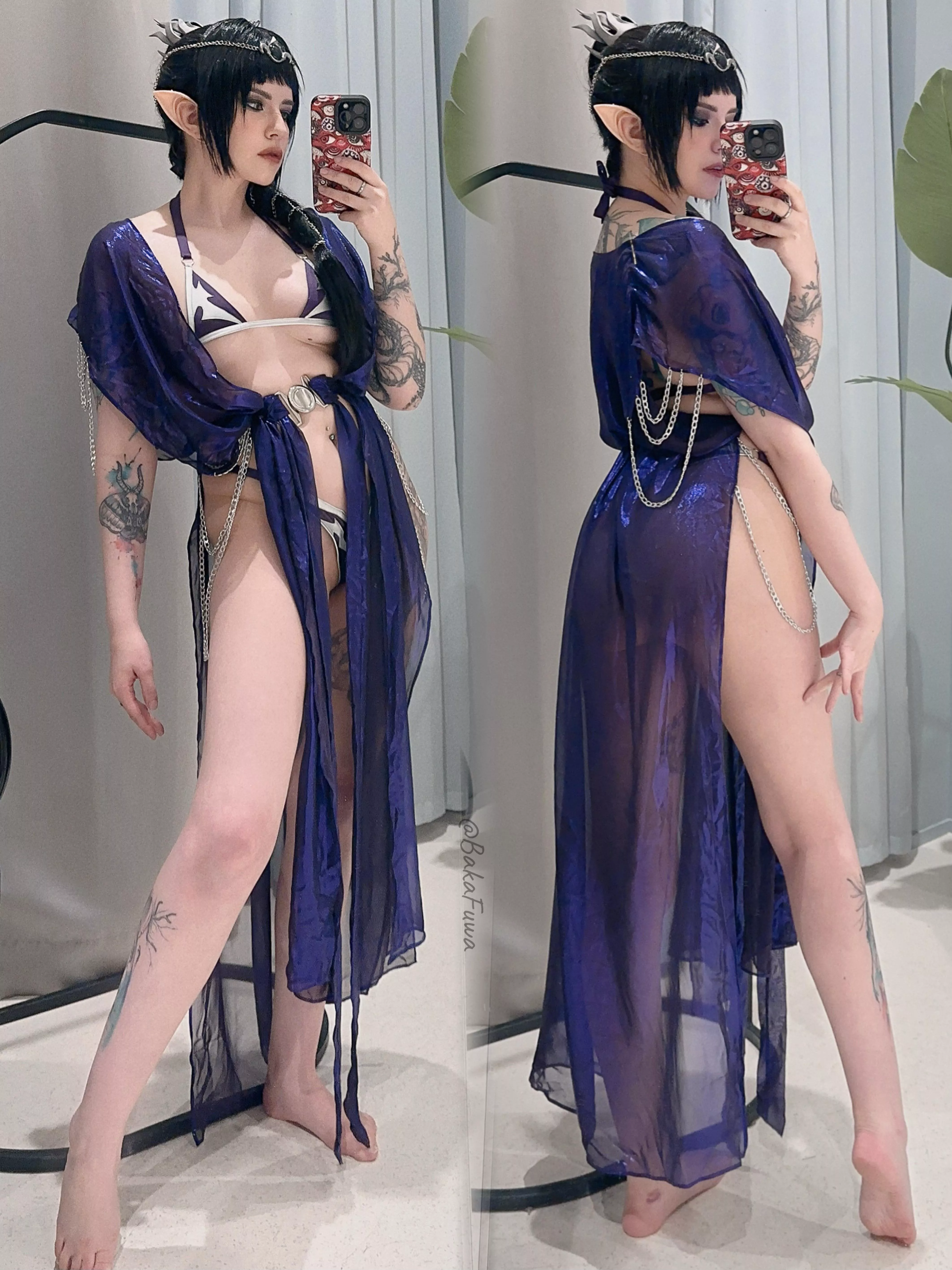 Shadowheart from Baldur’s Gate 3 cosplay by (BakaFuwa)