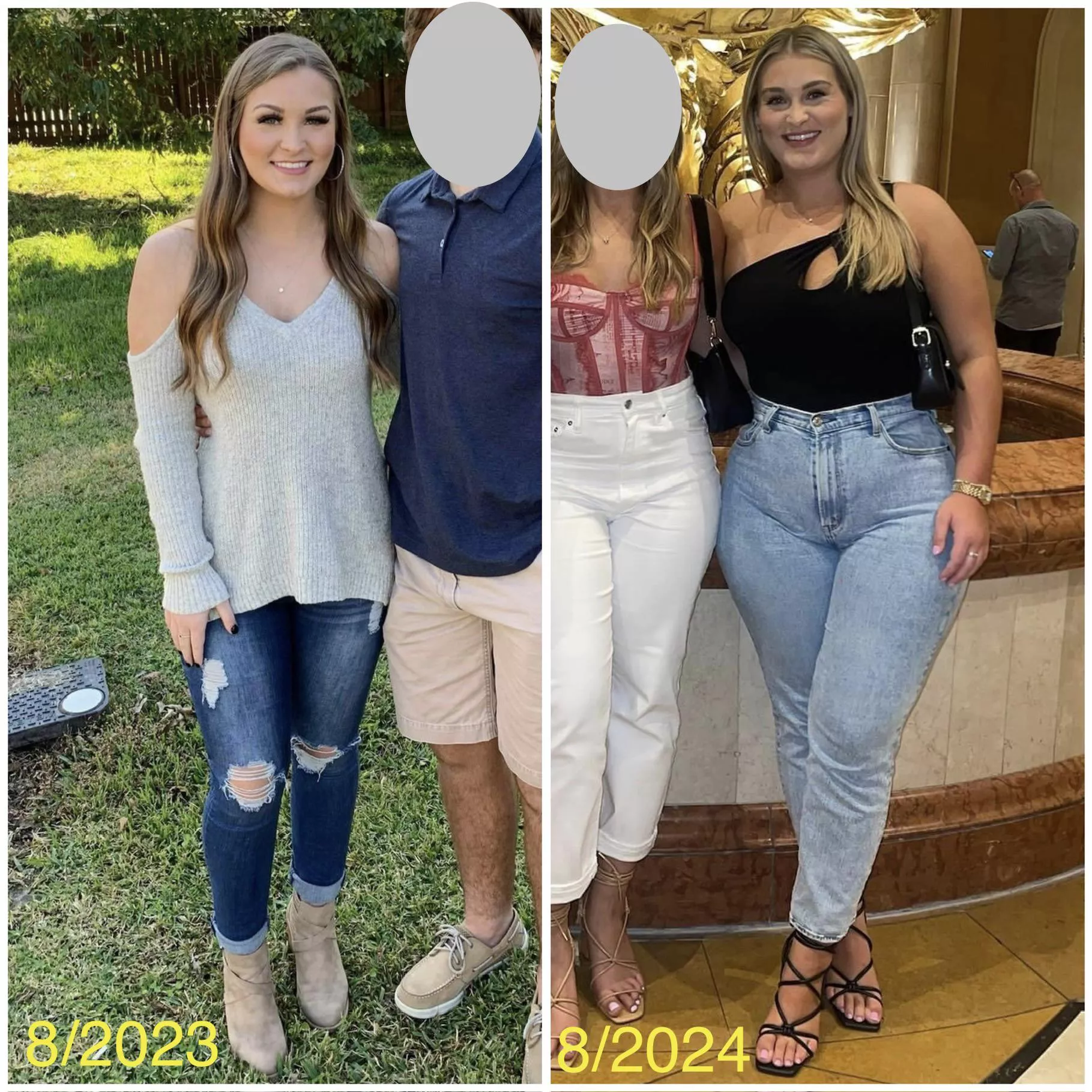 She’s gaining fast. I’ve watched her explode.