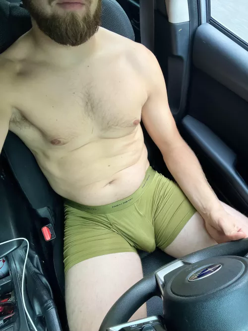 Sometimes I drive home like this 