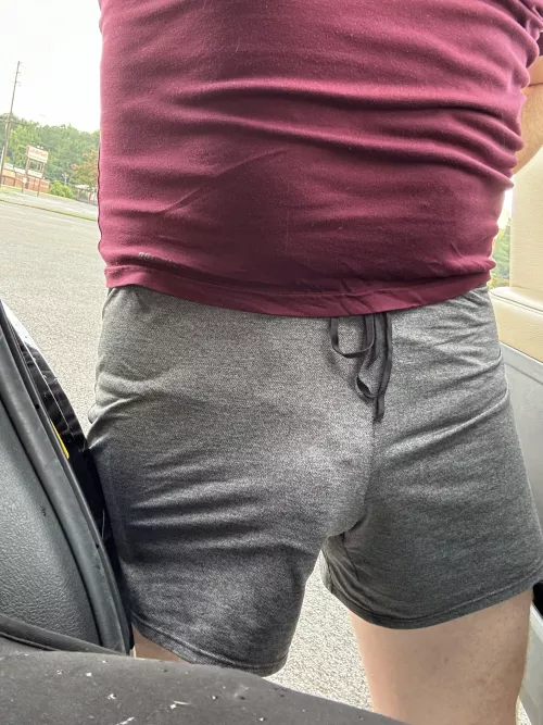 Walking into the store commando 