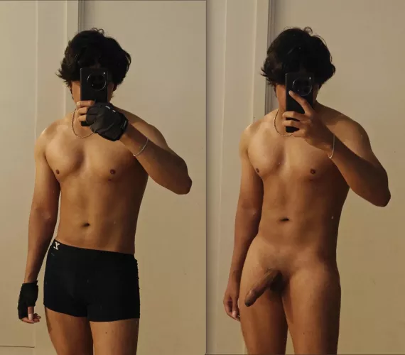 With underwear or without?