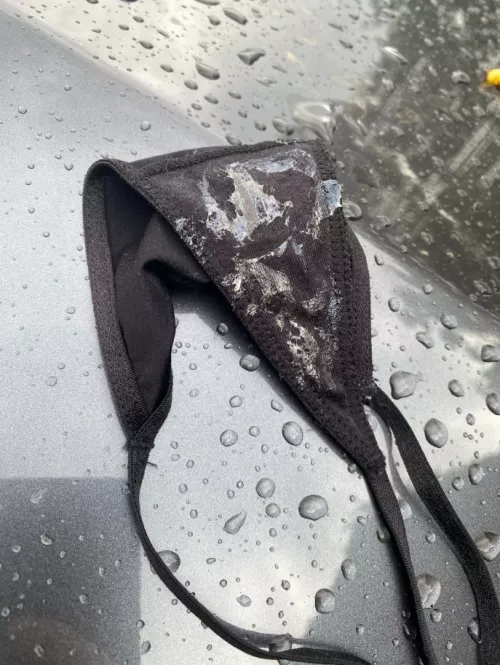 You'll have to change it again, unless you want to clean it with your tongue?