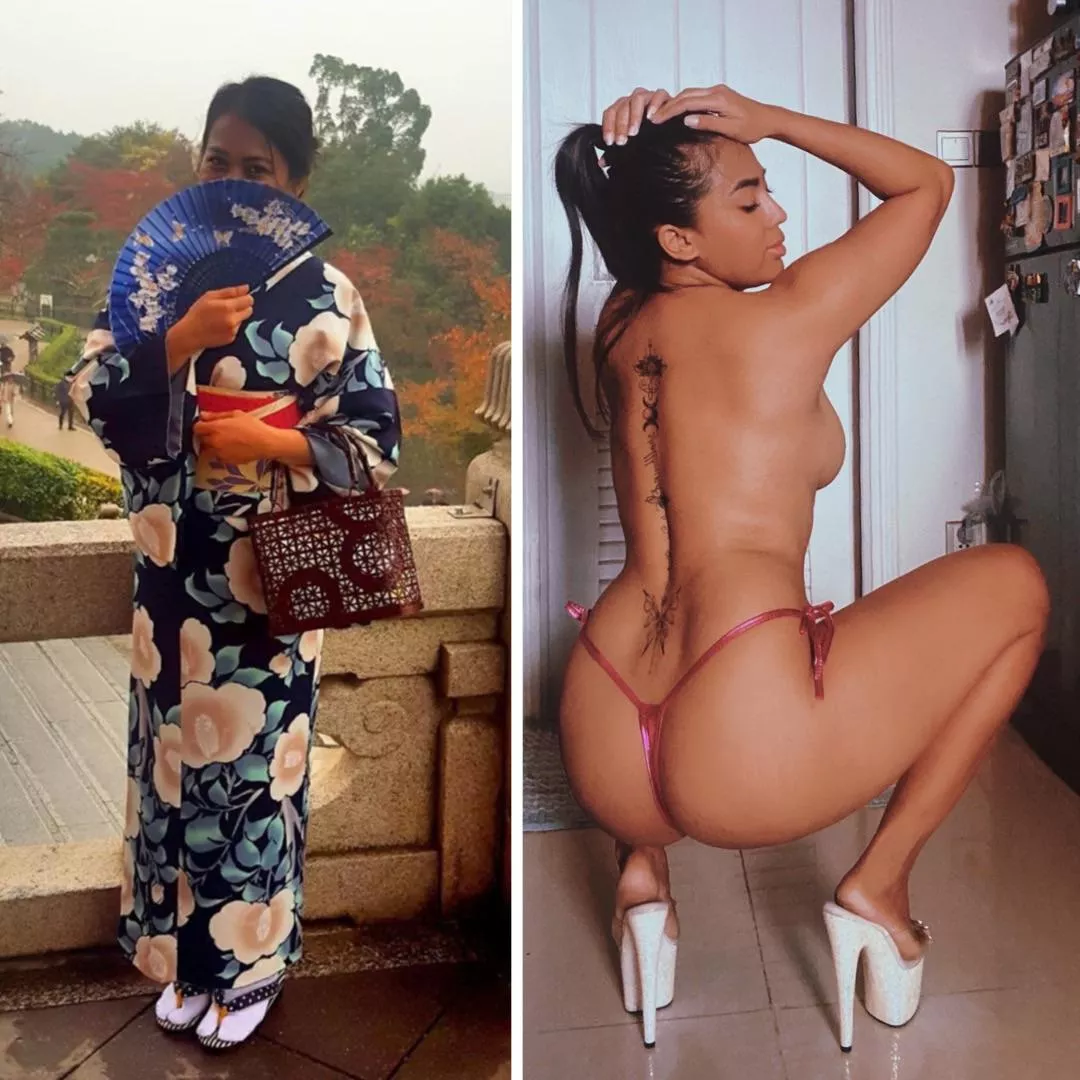 Added a spine tattoo to match my tramp stamp. When the first pic was taken, I would’ve never thought I’d ever get a tattoo. Look at me now, not only getting tattoos, but also showing my slutty body off online 🥵🤤🔥💦