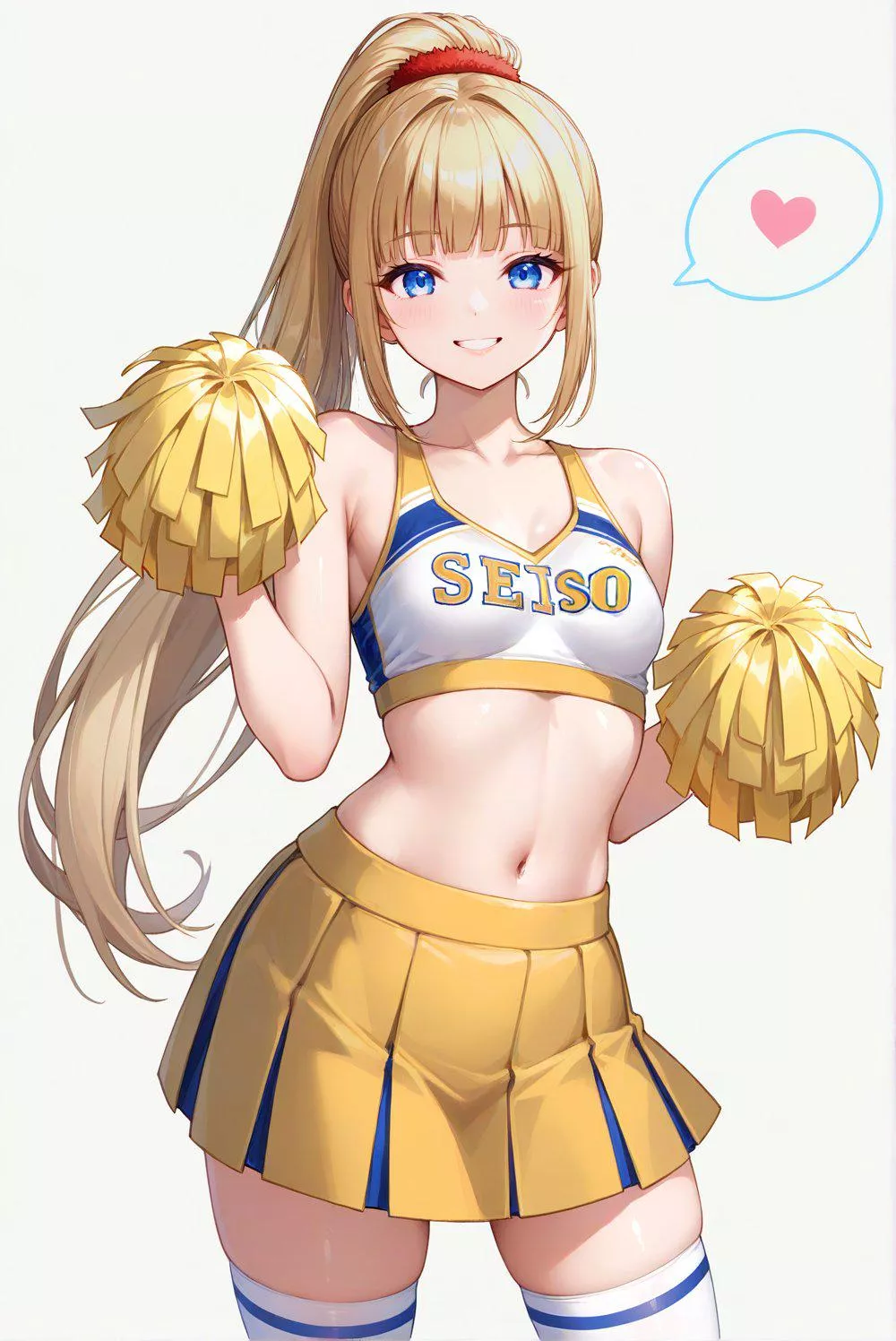 Cheerleader Midriff 