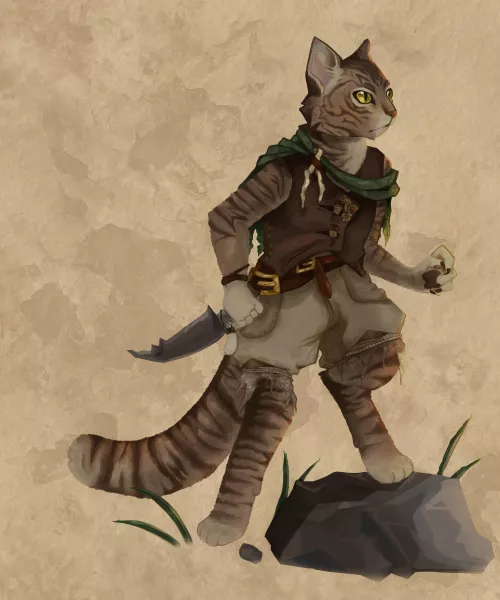 Finished DnD character commission! 