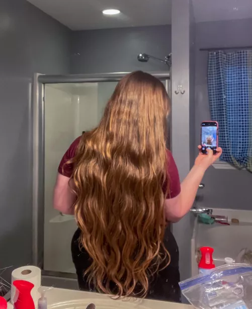 Hair for work today! 