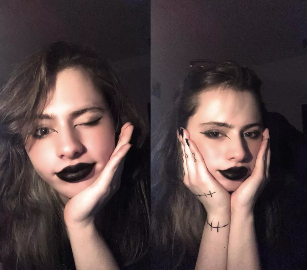 i dont usually do lipstick but i think i like it :3