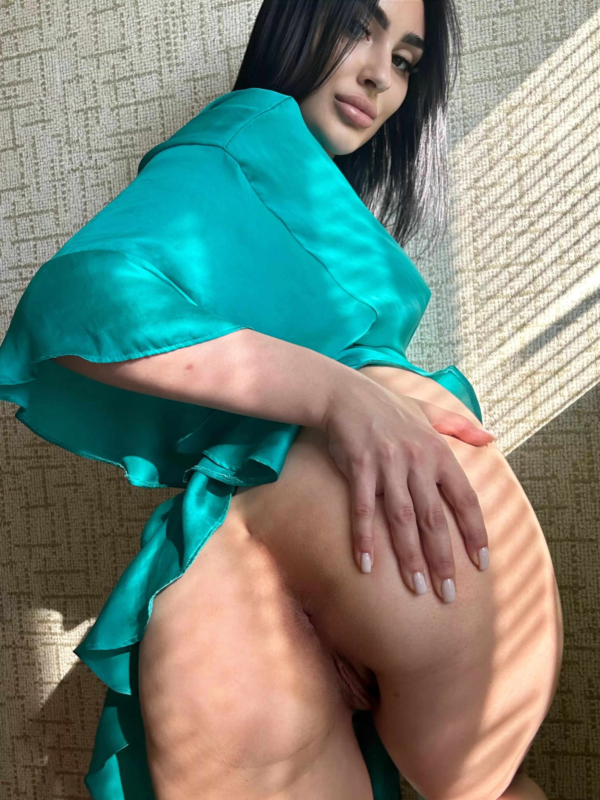 I never wear panties under my dresses
