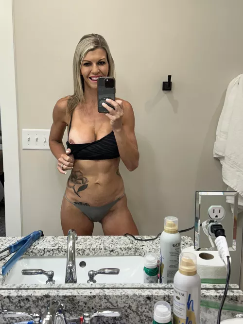 I workout a lot, and you jerk off a lot 