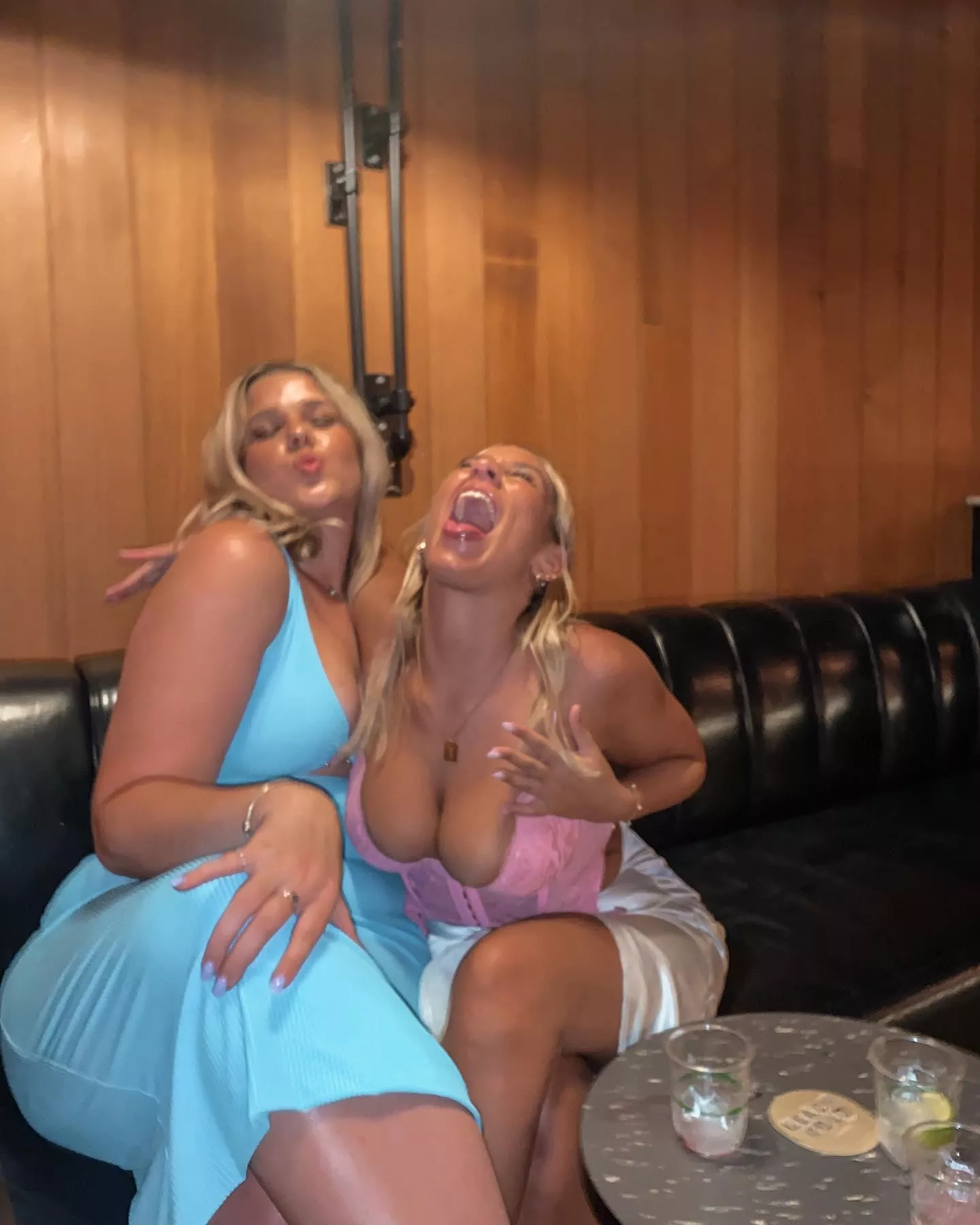 In position to accept her reward