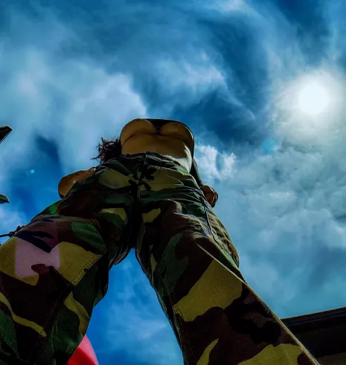 Looking up my shirt…