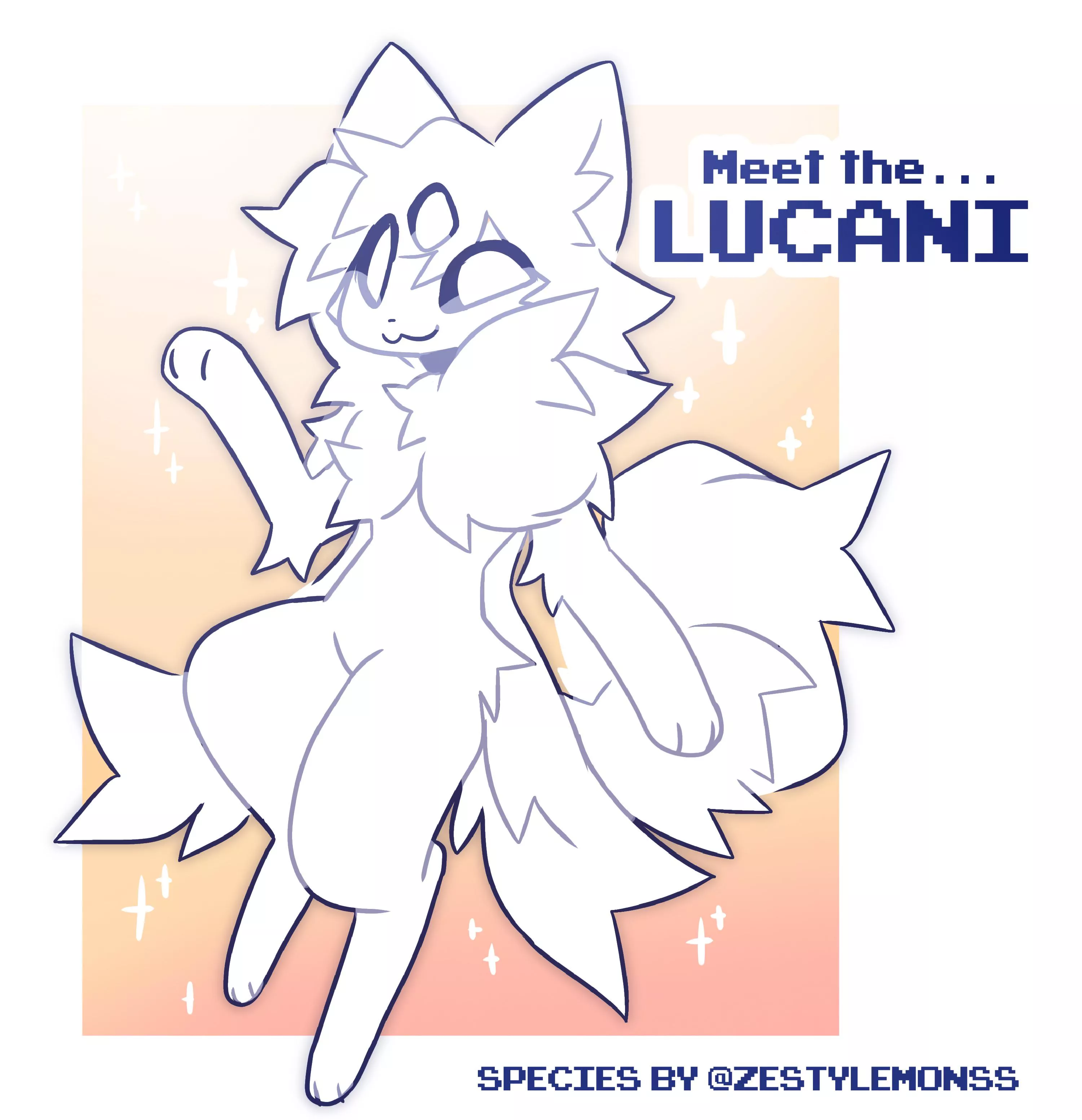 Made an Open Species: Lucani! Guideline link in replies