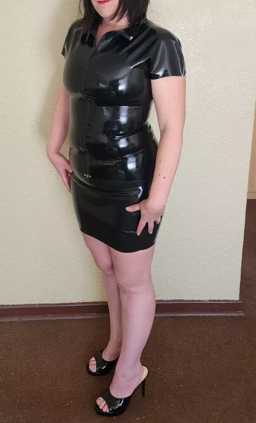 My wife's first Latex outfit.