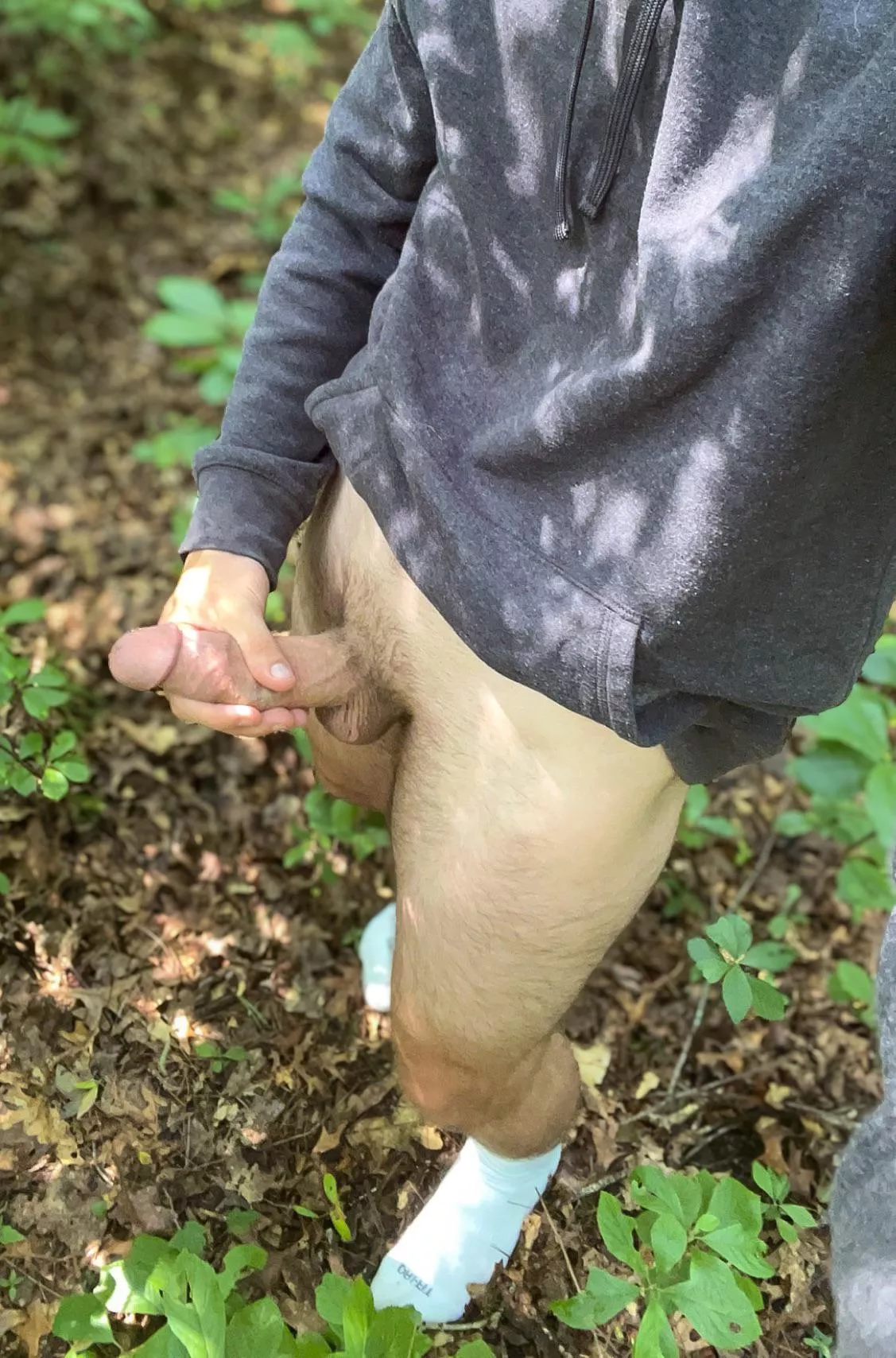 Went for a hike near campus and stopped to 💦… would it offend you if you saw me?