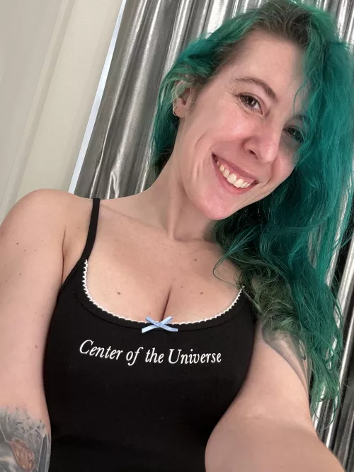 Center of your universe at least