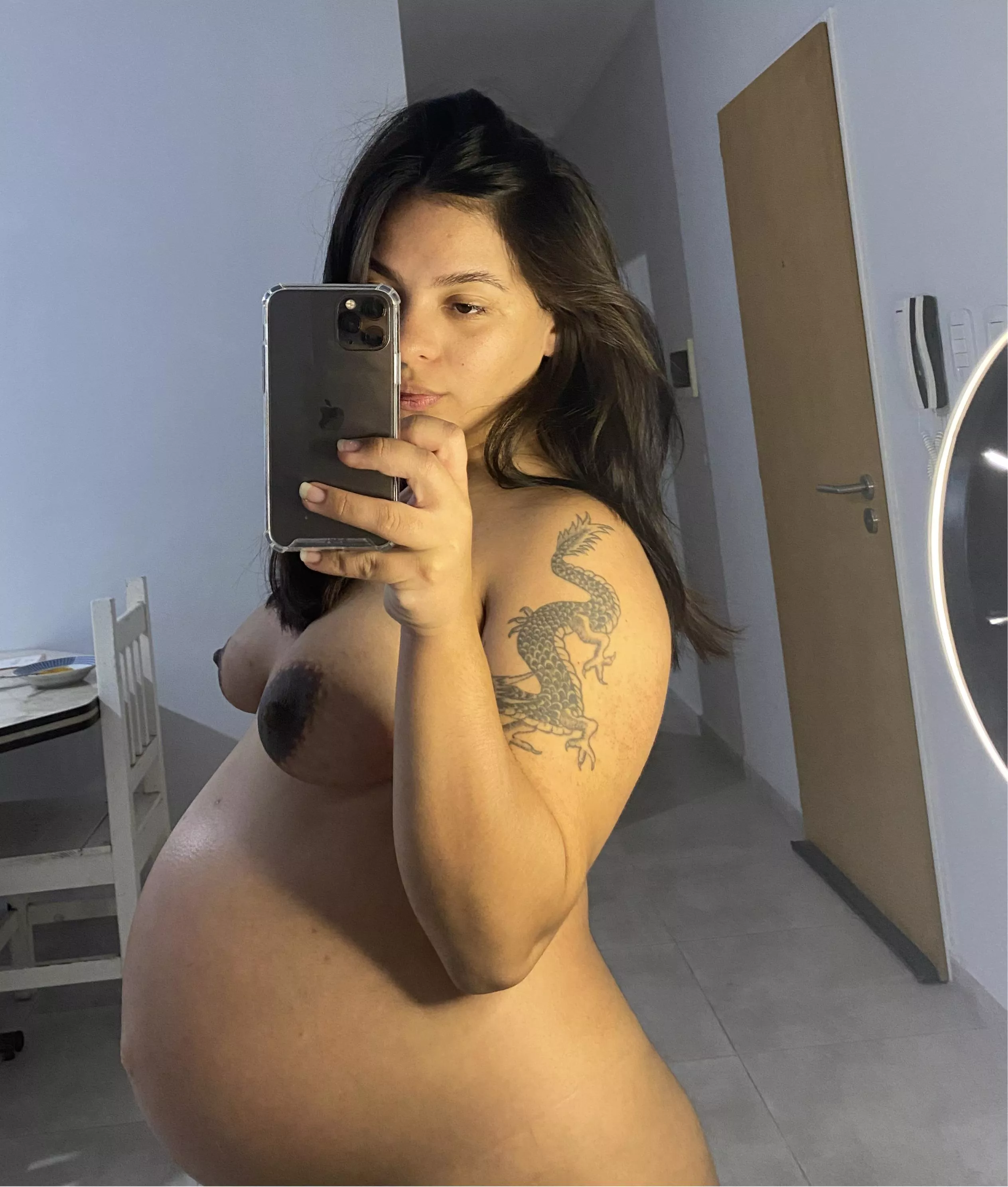 Could you handle my petite pregnant body when I feel it all from you?