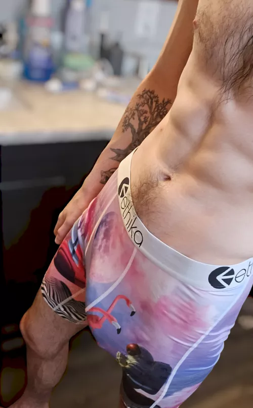 Do you like my underwear? 🤔