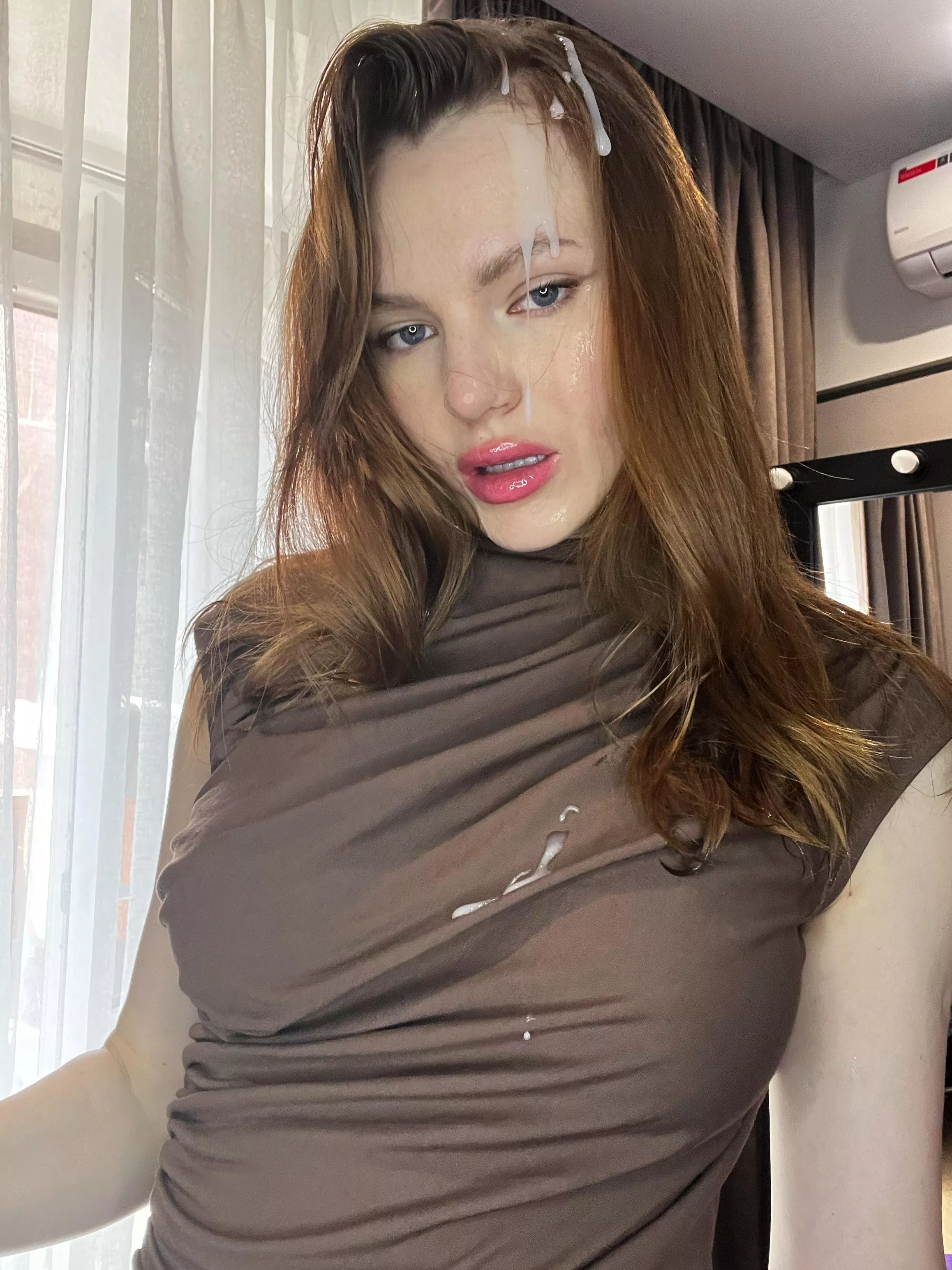 I want to always be with cum on my face