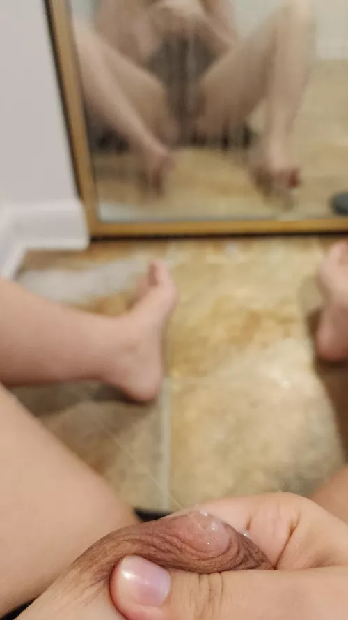 I'd love you between my legs sucking on my milky nipples