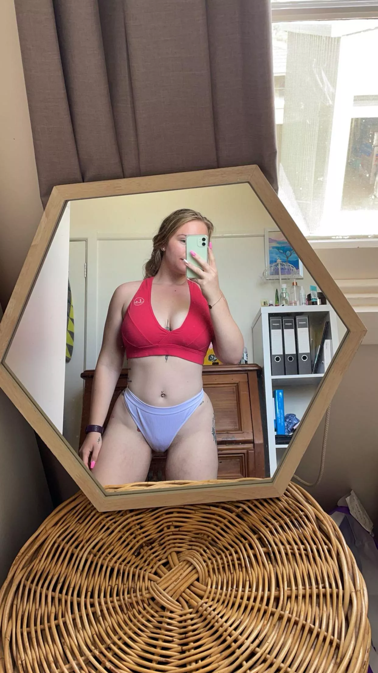 If you're jerking off, let me know 