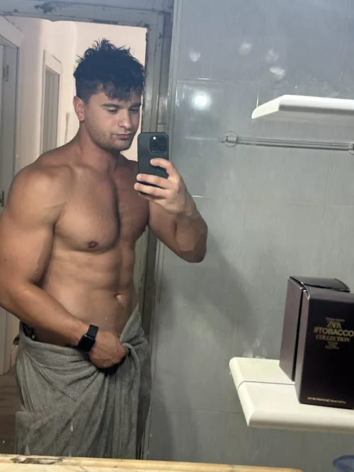 Just going out from shower... I had a bad day today