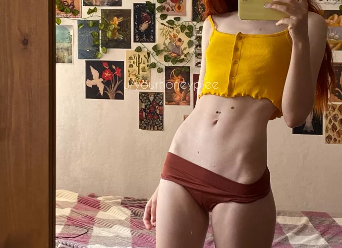 Just showing off my hipbones 