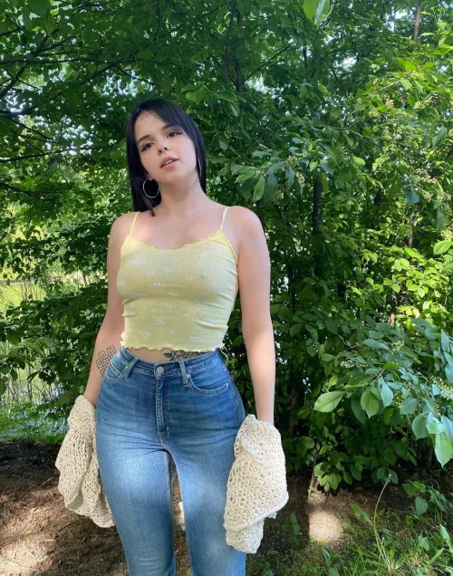 Love how these jeans hug my curves